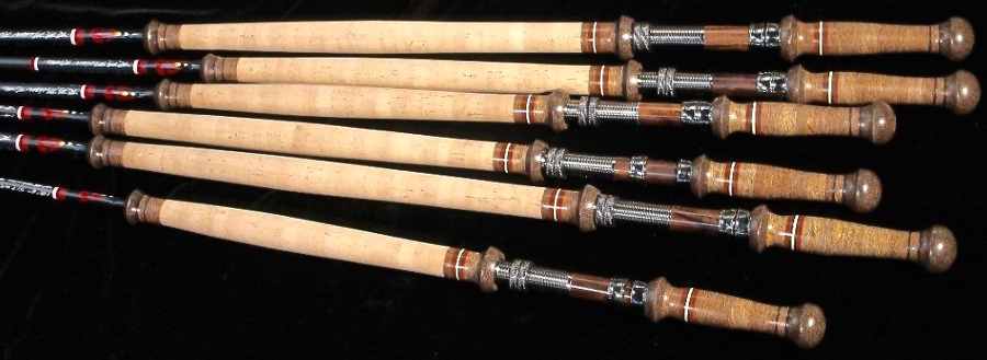 red_shed_grip_assemblies - R.B. Meiser Fly Rods